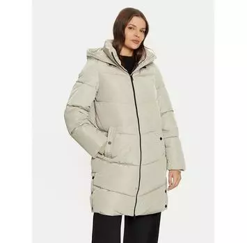 Пуховик Vero Moda Halsey 10290436 бежевый Regular Fit XL