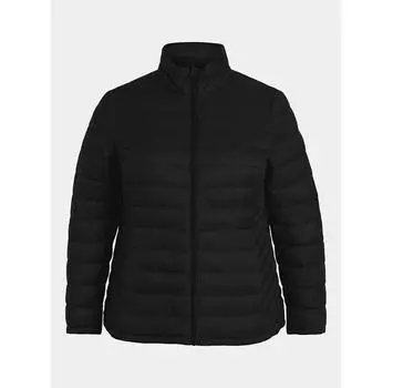 Пуховик Vila 14087830 черный Regular Fit EU 46