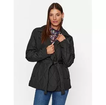 Пуховик Vila Dita 14087604 черный Regular Fit EU 38
