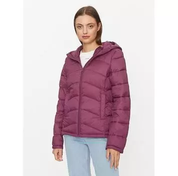 Пуховик Vila Sibiria 14087609 фиолетовый Regular Fit EU 38