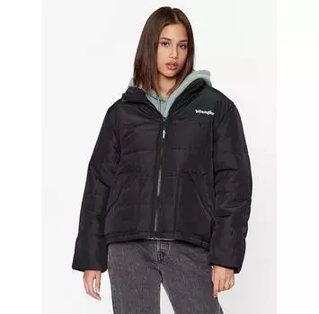Пуховик Wrangler Western 112342700 черный Regular Fit S