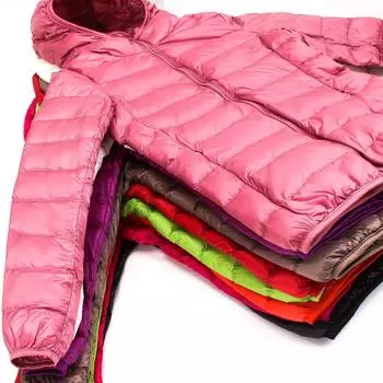 Пуховик женский пальто осень зима весна куртки для теплая стеганая парка женская и легкая 2025 женская сверхлегкая с капюшоном M