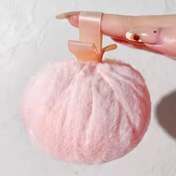Пуховка для пудры Glitter High Light, трехмерная косметическая пуховка, пушистая, на палец, для макияжа 1pc