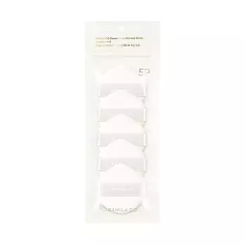 Пуховка-подушка Banila Co Covericious Ultimate White, разноцветная, 5 шт.