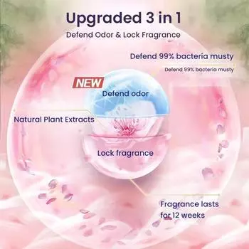 Пуховые бусины для ароматизации белья селадоновый