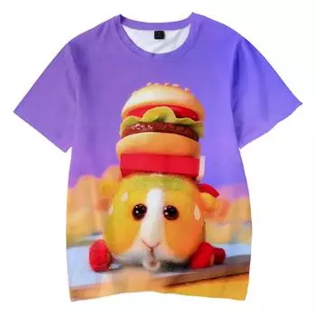 Pui Pui Molcar 3D принты футболки женские мужские модные летние футболки с коротким рукавом унисекс повседневная уличная одежда 100