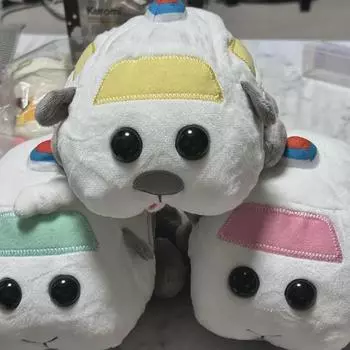 Pui Pui Moruka Mi Fuhi Doll Set Of 3/driving School Apprenticeship Moruka