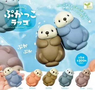 Pukakko Sea Otter 5 видов Gacha Игрушка-капсула Gacha [Набор] (полный полный)]