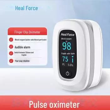 Пульсоксиметр на палец - Домашний детектор насыщения крови кислородом F2