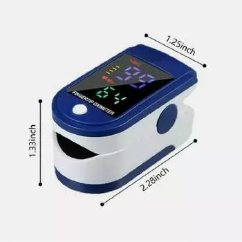 Пульсоксиметр на палец Светодиодный дисплей Монитор насыщения крови кислородом SpO2 Здоровье
