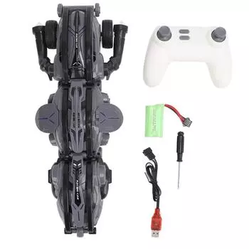 Пульт дистанционного управления 360 градусов Roll Car 6WD 2.4G образовательные игрушки Roll высокоскоростной трюковой автомобиль-змея для фиолетовый