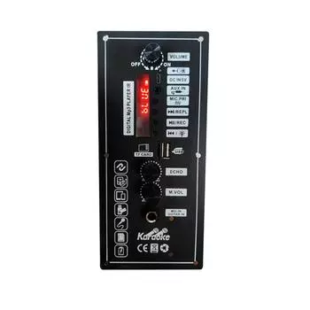 Пульт дистанционного управления 3,7 В аудио усилитель мощности для автомобиля Square Dance усилитель динамика Bluetooth-совместимый AUX TF-карта