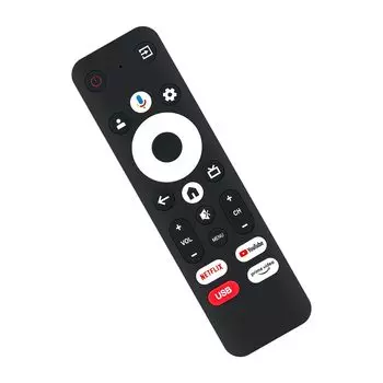 Пульт дистанционного управления ALLIMITY Daiyo подходит для телевизоров Yamazen без тюнера Google TV с функцией распознавания голоса QRH-24TL2K QRH-50TL4K