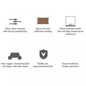 Пульт дистанционного управления, автомобильное реле, латунная катушка, 433 МГц, радиочастотное беспроводное автомобильное реле 12 В72 В 30 А