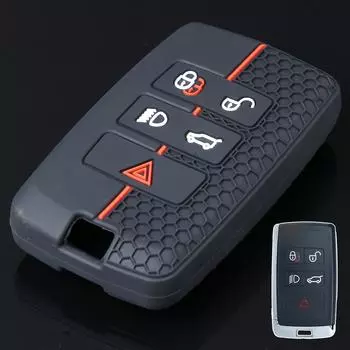 Пульт дистанционного управления брелок-держатель чехол в виде ракушки 5 кнопок силиконовый для Range Rover Sport Evoque Jaguar Land Rover Freelander 2014