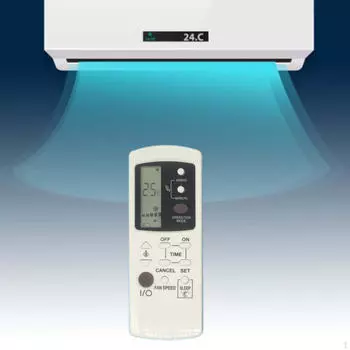 Пульт дистанционного управления для кондиционеров Тонкий дизайн Удобная портативная многофункциональная замена