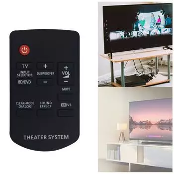 Пульт дистанционного управления для Panasonic N2QAYC000027 SC-HTB10 SC-HTB500 Bluetooth-совместимая аудиосистема SoundBar для домашнего кинотеатра