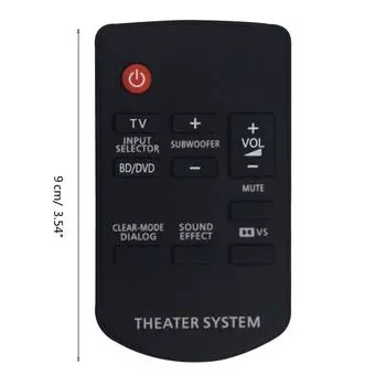 Пульт дистанционного управления для Panasonic N2QAYC000027 SC-HTB10 SC-HTB500 Bluetooth-совместимая аудиосистема SoundBar для домашнего кинотеатра
