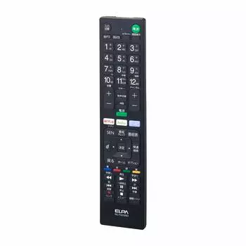 Пульт дистанционного управления ELPA TV для Sony TV Remote Control Settings Требуются настройки черного цвета (RC-TV019SO) Универсальный/Нет чёрный