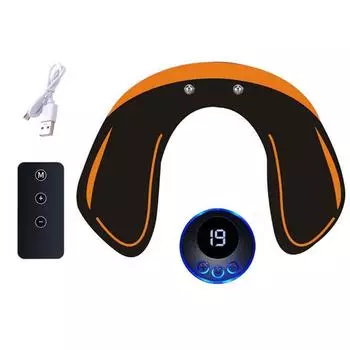 Пульт дистанционного управления EMS шейный массаж наклейки USB перезаряжаемый стимулятор шеи горб позвонка физиотерапевтический инструмент облегчение боли в мышцах Replacement padno host