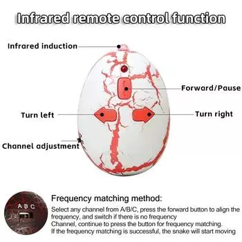 Пульт дистанционного управления Интеллектуальная индукционная змея Интерактивные игрушки для кошек Инфракрасные индукционные игрушки Аксессуары для кошек Игрушки для игр с собаками зелёный