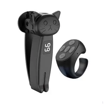 Пульт дистанционного управления. Камера Turner. Запись видео. Легкий цифровой дисплей. Компактное чтение. чёрный