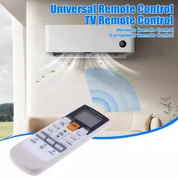 Пульт дистанционного управления кондиционером, не требует настройки, стабильная работа, все функции охвачены, замена пульта дистанционного управления для AR-RY12/AR-RY13 белый