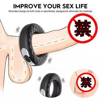 Пульт дистанционного управления мужской преобразователь частоты силиконовый заряжаемый с пультом дистанционного управления подковообразное кольцо колесо кольцо эрекционное кольцо взрослый секс-продукт