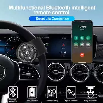 Пульт дистанционного управления на руль для шлема мотоцикла гарнитура Y10 X1 X5 C50 IP65 BT5.3+EDR телефон контроллер для iPhone Android