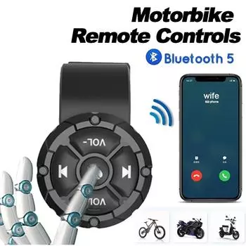 Пульт дистанционного управления на руль для шлема мотоцикла гарнитура Y10 X1 X5 C50 IP65 BT5.3+EDR телефон контроллер для iPhone Android