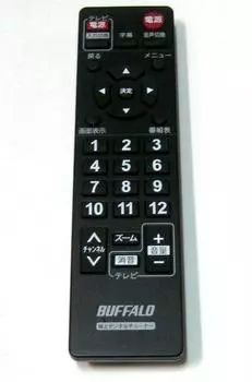 Пульт дистанционного управления наземным цифровым тюнером Buffalo, номер модели неизвестен