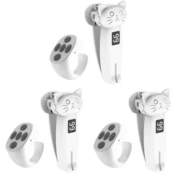 Пульт дистанционного управления Page Turner Bluetooth-совместимый телефон 5.3 с автоматическим кликером(белый)