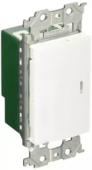 Пульт дистанционного управления Panasonic Totara, совместимый с родительской проводкой, матовый белый WTA56512W, 2-проводной, устройство, 3-канальное