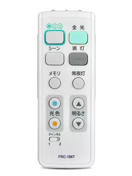 Пульт дистанционного управления потолочным светодиодным светильником для TOSHIBA Пульт дистанционного управления для осветительного оборудования Toshiba FRC-186T [Номер детали 16079096]