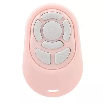 Пульт дистанционного управления прокруткой кольца для коротких видео смартфона и планшета Page Turner BT5.2 Wireless розовый