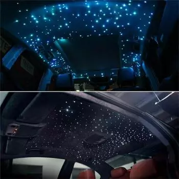 Пульт дистанционного управления RF комплекта Starlights оптоволокна RGB для освещения потолка лимузина автомобиля