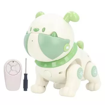 Пульт дистанционного управления робот собака игрушка многофункциональная забавная симуляция интерактивная музыка освещение RC электроника