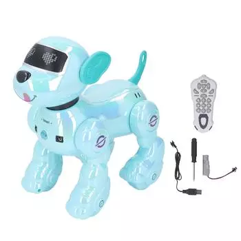 Пульт дистанционного управления робот-собака игрушка программируемый робот-щенок танцующий поющий умный интерактивный робот-питомец