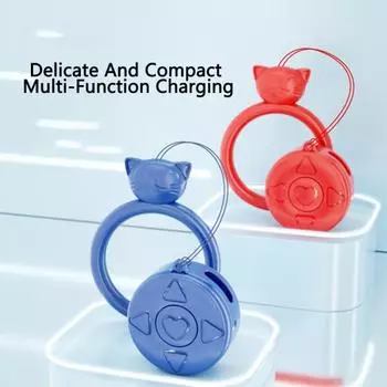 Пульт дистанционного управления с помощью кончика пальца Likes Share Поворот Быстрый ответ Регулировка страницы Перемотка вперед/назад Адаптер дистанционного управления синий