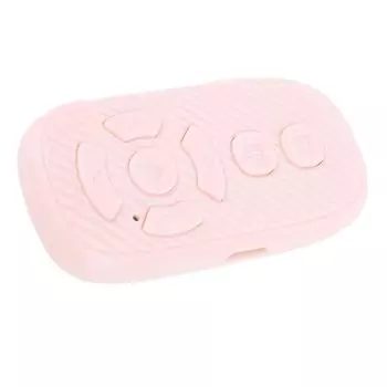 Пульт дистанционного управления с прокруткой страниц Перелистывание страниц Bluetooth Камера Затвор Видео Запись Пульт дистанционного управления для Android розовый