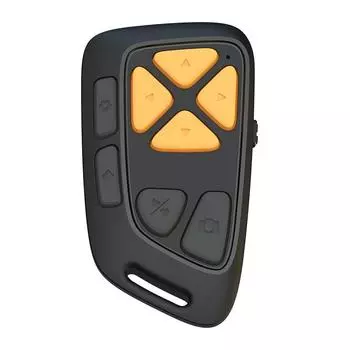 Пульт дистанционного управления, совместимый с Bluetooth, беспроводной перелистыватель страниц для приложения Kindle (черный)