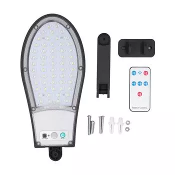 Пульт дистанционного управления светодиодный солнечный настенный светильник IP64 водонепроницаемый индукционный светильник для человеческого тела 360° освещение настенный светильник для