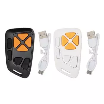 Пульт дистанционного управления телефоном Bluetooth Перелистыватель страниц Беспроводная камера Спуск затвора Видео Прокрутка Кликер с отключением звука Black