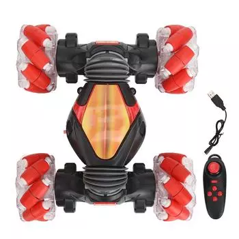 Пульт дистанционного управления трюковой автомобиль 2.4G управление жестами 360 градусов переворачивающийся высокоскоростной RC внедорожный автомобиль модель