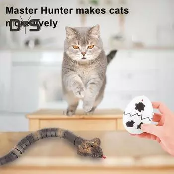 Пульт дистанционного управления змея перезаряжаемая реалистичная игрушка змея с дистанционным управлением интеллектуальная сенсорная игрушка для кошек инфракрасный контроллер игрушки змея розыгрыши подарки для детей Snake