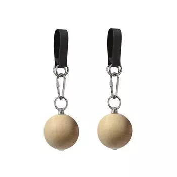 Pull-up Assistance Grip Strength Trainer Wooden Finger Strengthener Forearm Trainer Bodybuilding Diameter 6cm