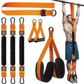 Pull-up Power с вспомогательным тренажером Elastic Rope Pull Bar Fitness Home Мужской Pull-up Pull-up Auxiliary Pull Band Latex
