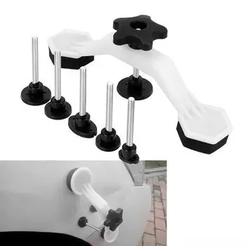 Pulling Bridge Puller Hand Repair Tools Kit Body Damage Pulling Fix Tool Glue Tabs Car Dent Repair Tools Car Dent Removal 1 Set белый