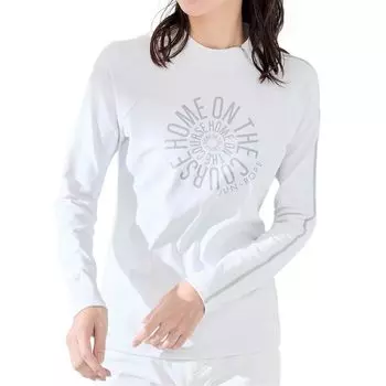 Jun Rope Eco Bear Smooth Long Sleeve Pullover with UV Quick Cooling and Gray & Women s Protection, Drying, Touch, Opaque, (07)