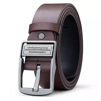 PULO Мужской ремень Модный джинсовый ремень с вращающейся пряжкой Деловой универсальный ремень 110cm